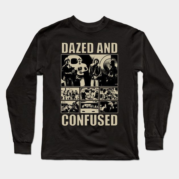 dazed and confused grunge Long Sleeve T-Shirt by Genetics art